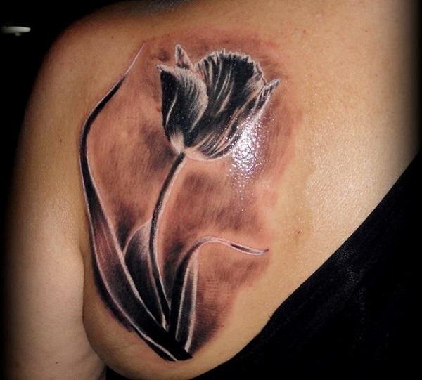 50 Tulip Tattoo Design Ideas - nenuno creative