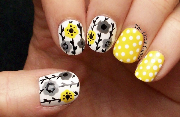 40 Yellow Nail Art Ideas - nenuno creative