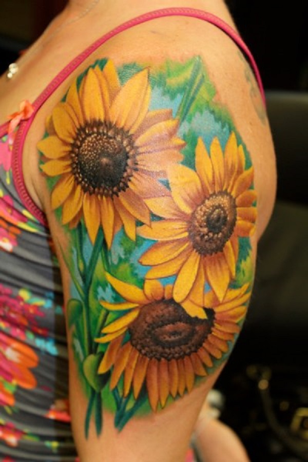 Sunflower Tattoos Meanings and Design Ideas That You Can Try  Tattoo  Design