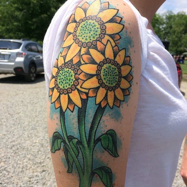 Find Your Dream Sunflower Tattoos 48 Ideas  Inkbox