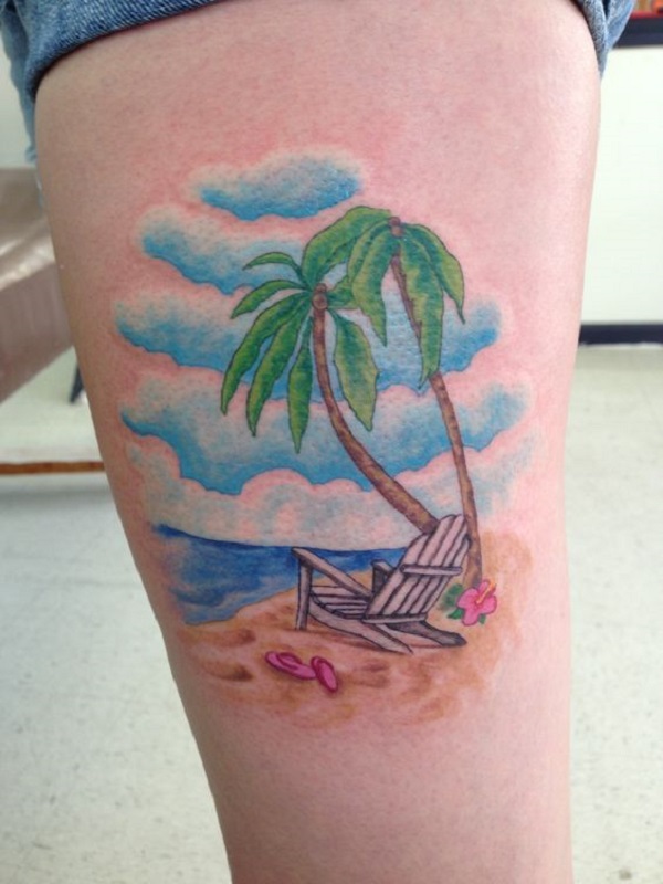 30 Beach Tattoos  Tattoofanblog