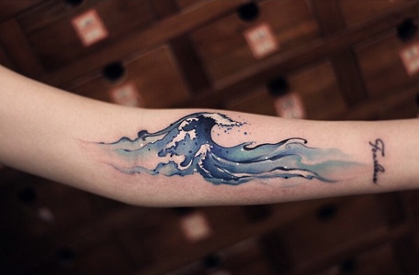 Wave Tattoos Designs, Ideas and Meaning - Tattoos For You