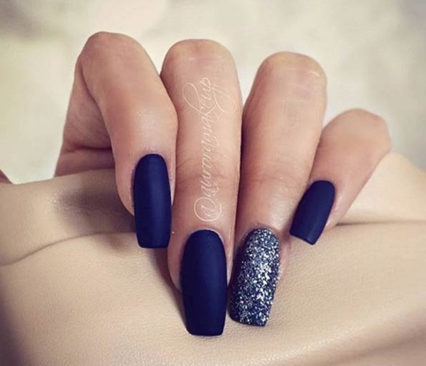 30 DARK BLUE NAIL ART DESIGNS - nenuno creative