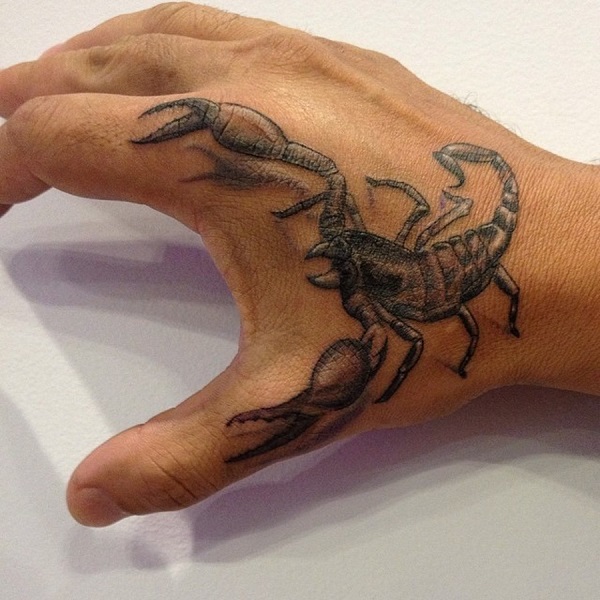 Pin on Simple Scorpion Tattoos For Girls