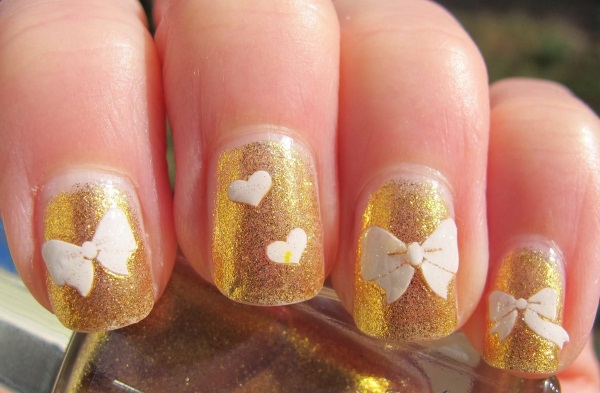 45 Gold Nails You Wish to Try - nenuno creative