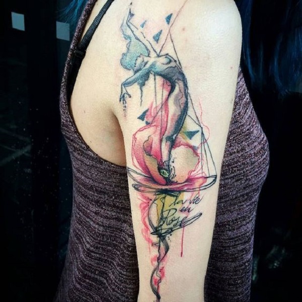 65+ Lovely Dance Tattoo Designs nenuno creative