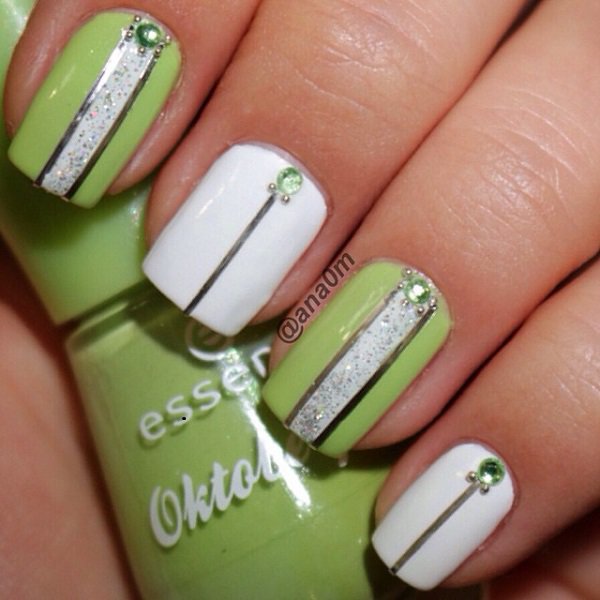 55 Green Nail Art Designs nenuno creative