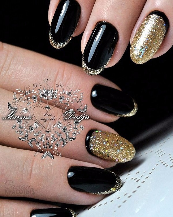 19 top Black Nail Design ideas in 2024