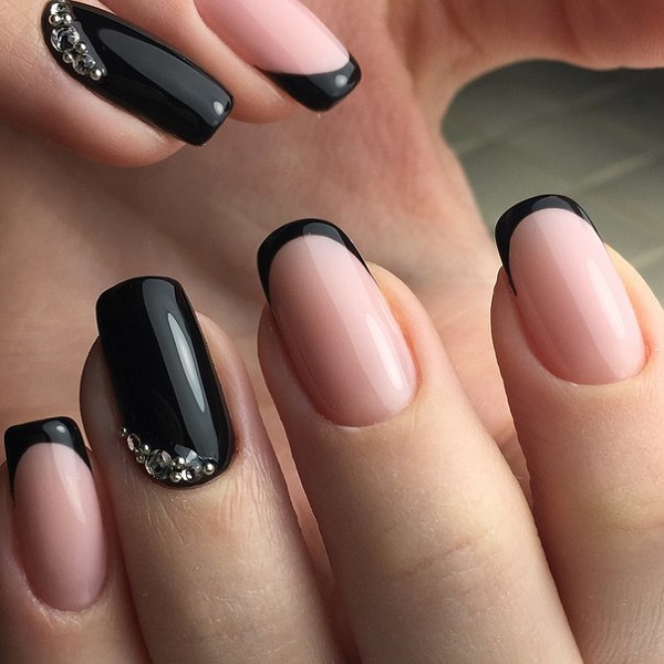 50 BLACK NAIL ART DESIGNS - nenuno creative