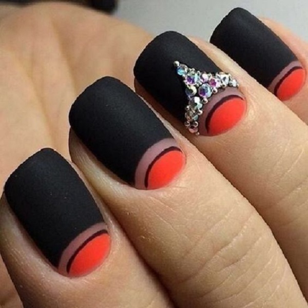 50 BLACK NAIL ART DESIGNS - nenuno creative