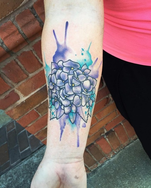 101 Best Hydrangea Tattoo Ideas You Have To See To Believe  Outsons