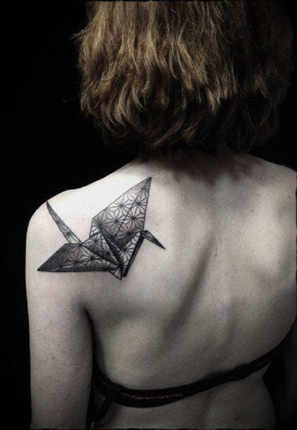 65 Origami Bird Tattoos nenuno creative