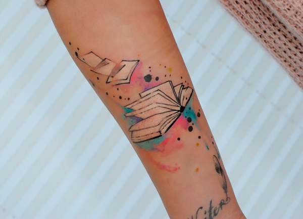 23 Awesome Tattoo Ideas for Book Lovers  StayGlam