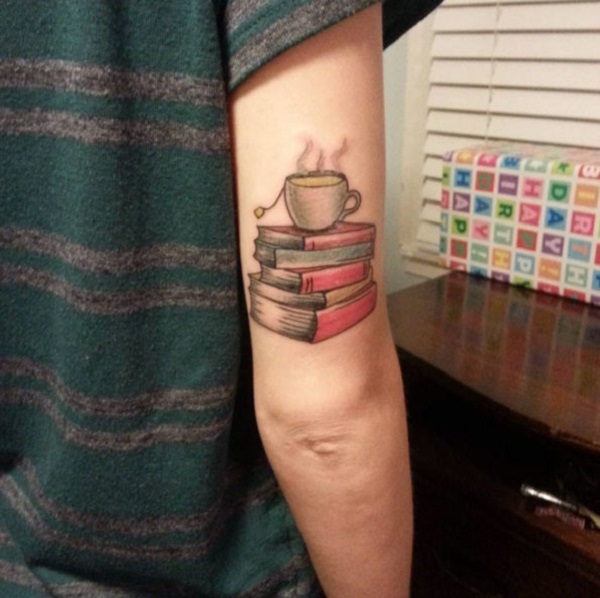 Literary Tattoo Ideas  Read and Drink Tea