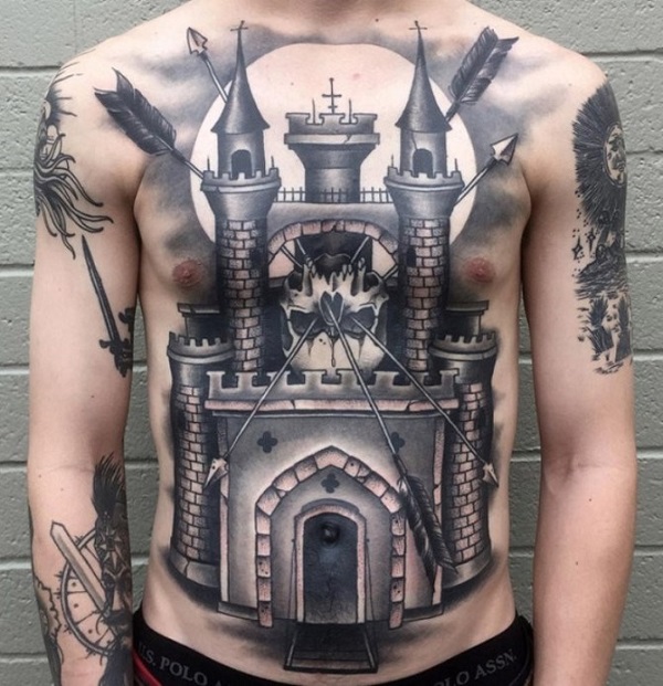 Castle  Keep them coming     Jon Nelson Tattoos  Facebook
