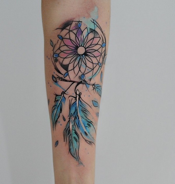 50 Dreamcatcher Tattoo Designs  nenuno creative