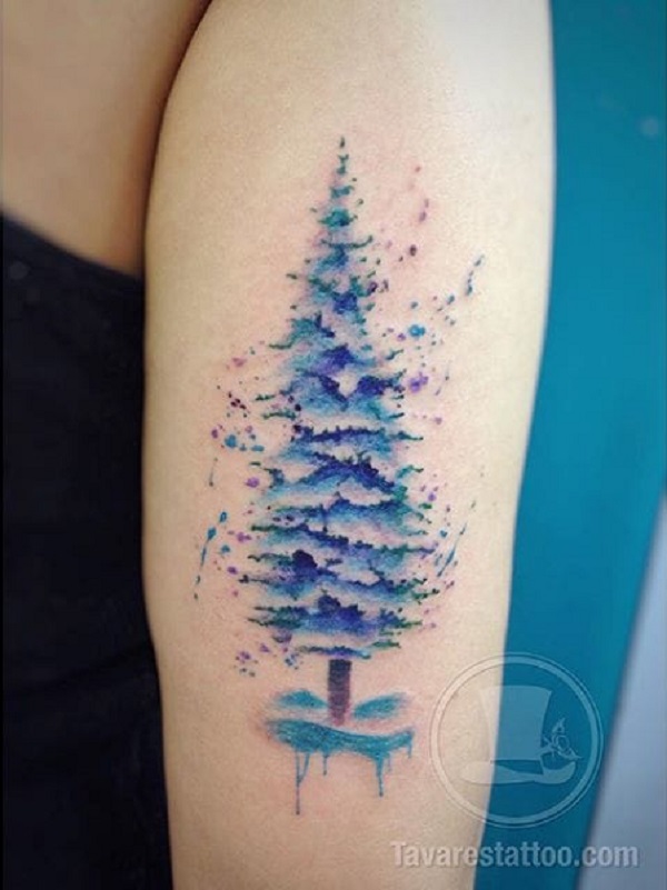 Top 97 about pine tree tattoo meaning super hot  indaotaonec