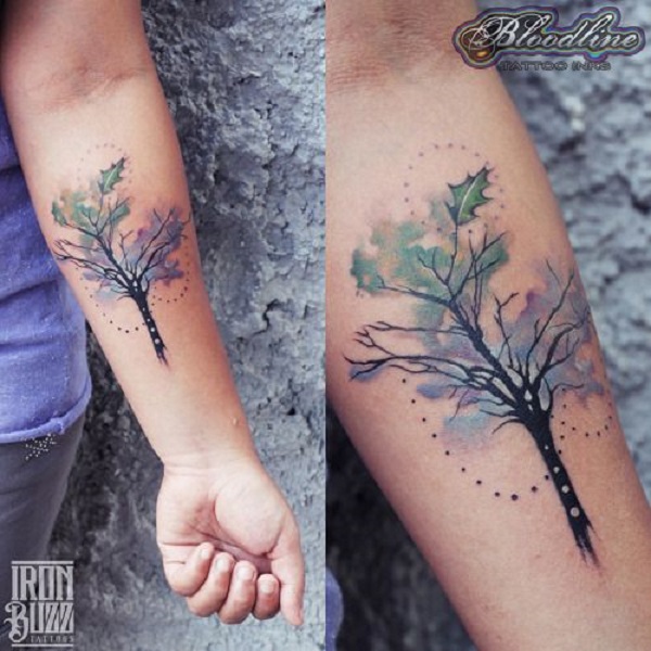 40 Unforgettable Fall Tattoos  Art and Design