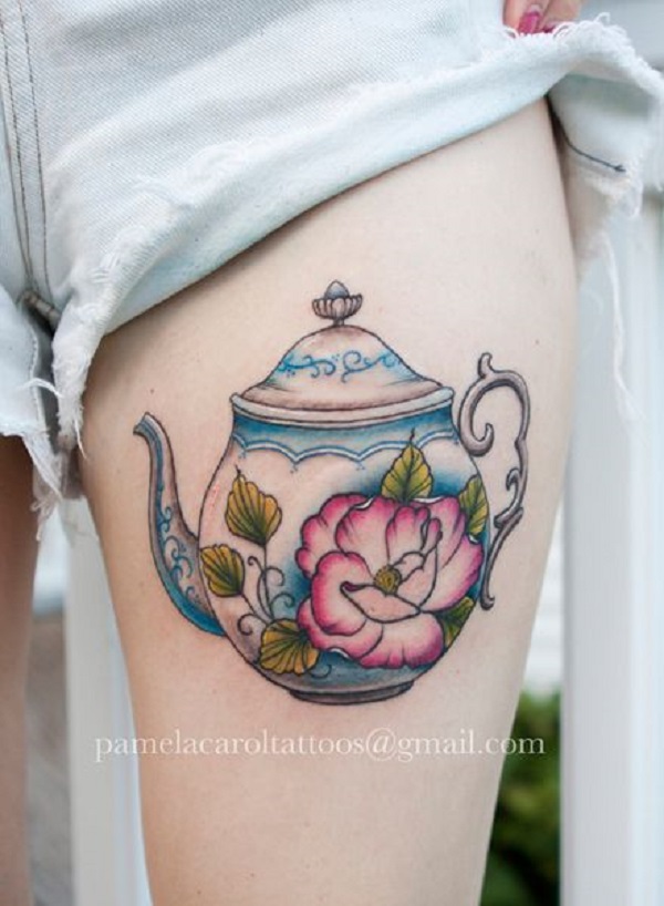 tea cup  TATTOO THERAPY