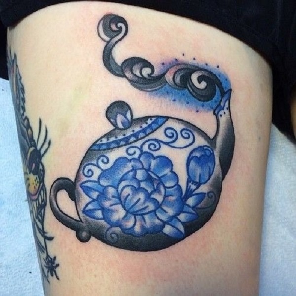 35 Teapot Tattoo Ideas nenuno creative