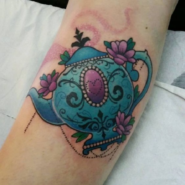 35 Teapot Tattoo Ideas nenuno creative