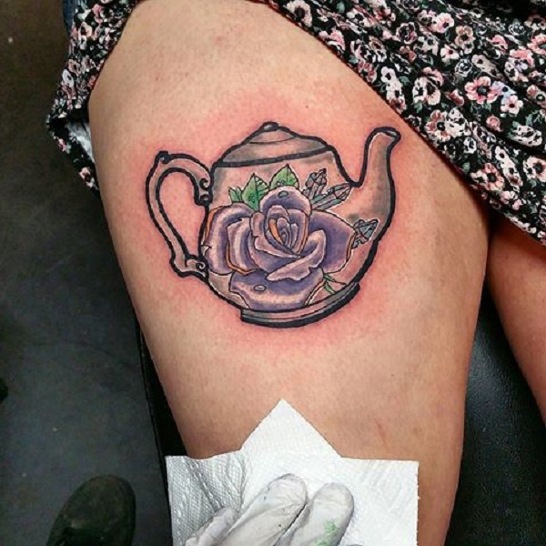 35 Teapot Tattoo Ideas nenuno creative