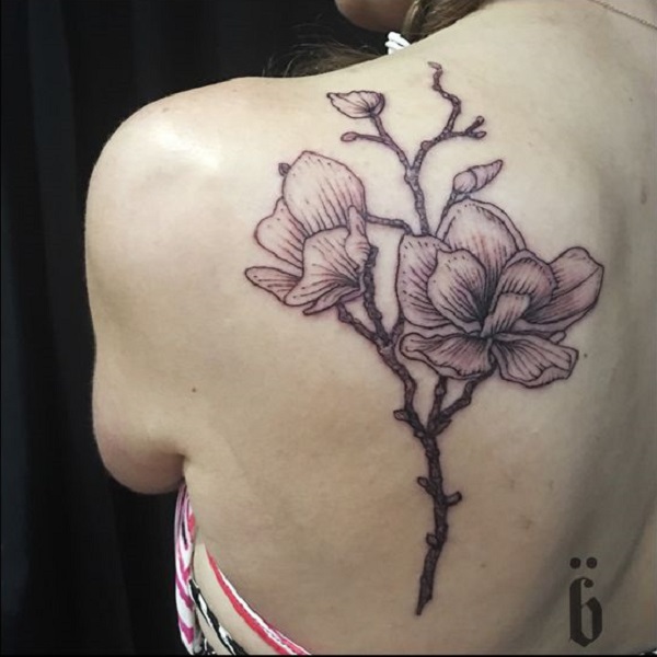 70 Magnolia Flower Tattoo Design Ideas nenuno creative