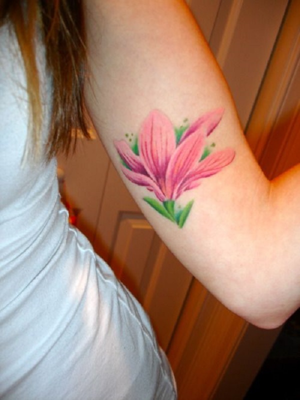 70 Magnolia Flower Tattoo Design Ideas - nenuno creative