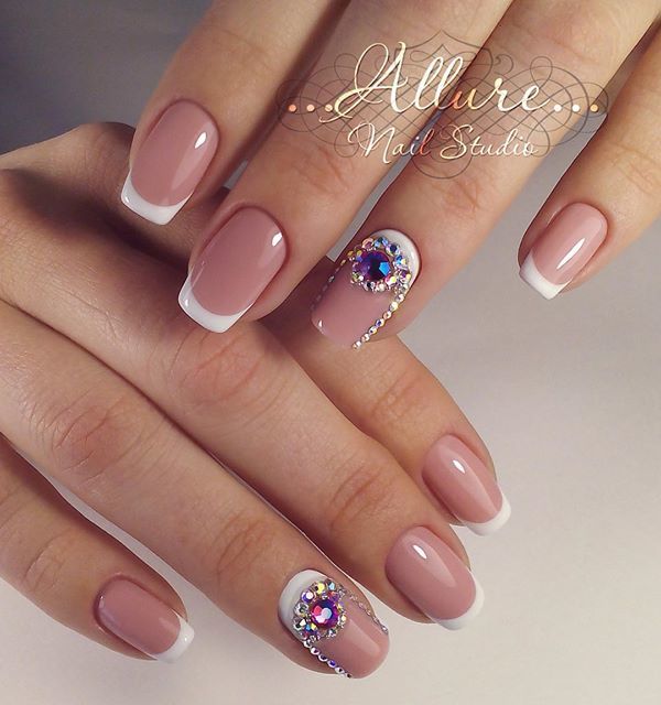 60 White Nail Art Designs - nenuno creative