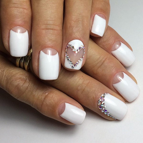 60 White Nail Art Designs - nenuno creative