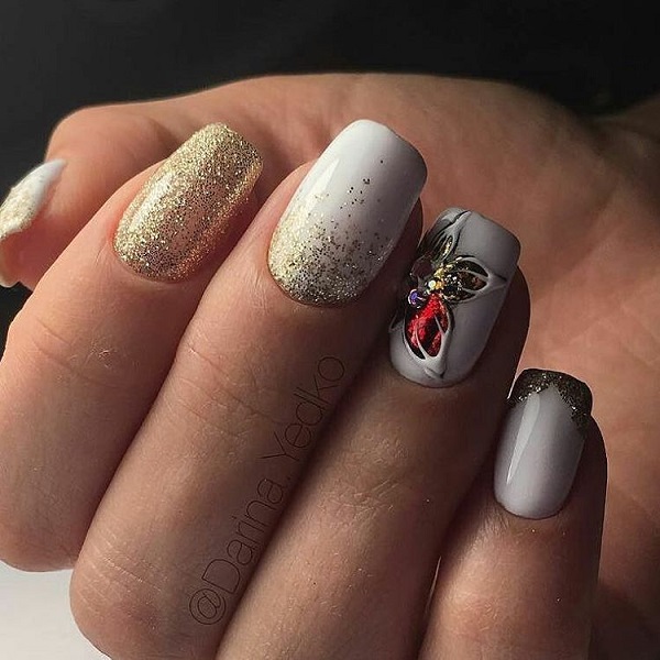 60 White Nail Art Designs - nenuno creative