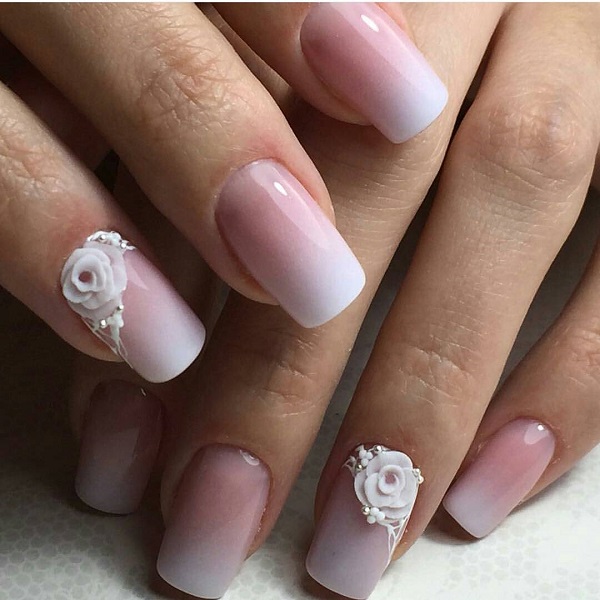 60 White Nail Art Designs - nenuno creative