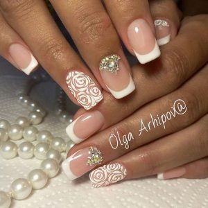 60 White Nail Art Designs - nenuno creative