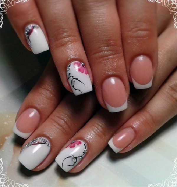 60 White Nail Art Designs - nenuno creative