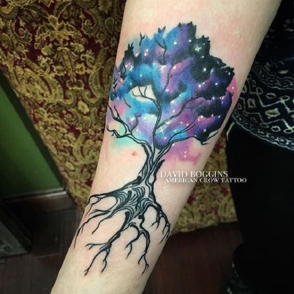 Tattoo uploaded by Guen Douglas  Galaxy rose  Tattoodo