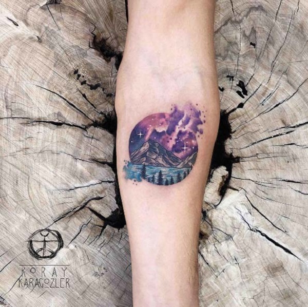 Abstract galaxy tattoo  Tattoogridnet