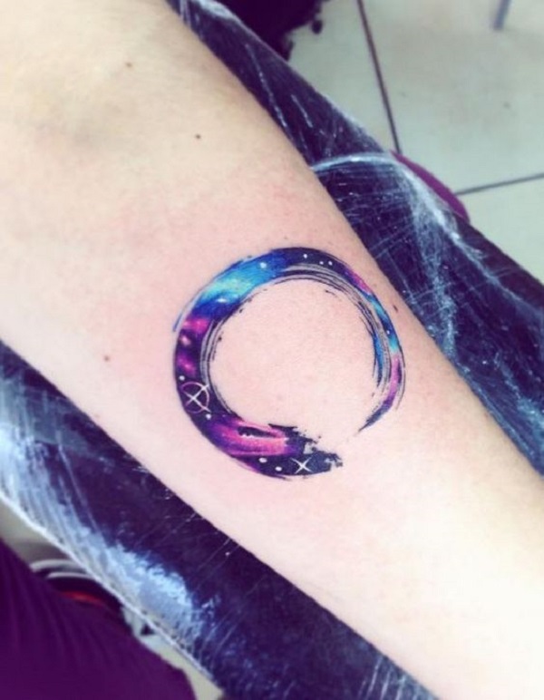 spiral galaxy by Johnny Andres TattooNOW