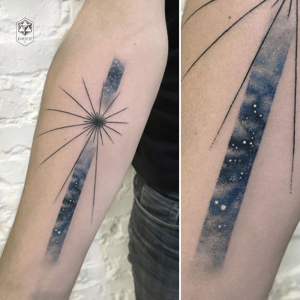 Geometric Systems  Galactic Planet Tattoos Every StarGazer Needs To See   Livingly