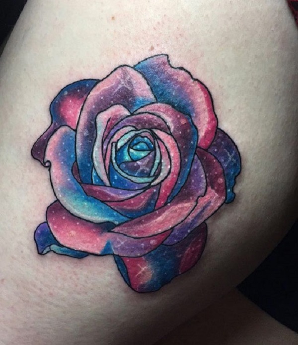 30 Fantastic Blue Rose Tattoos On Hand  Tattoo Designs  TattoosBagcom