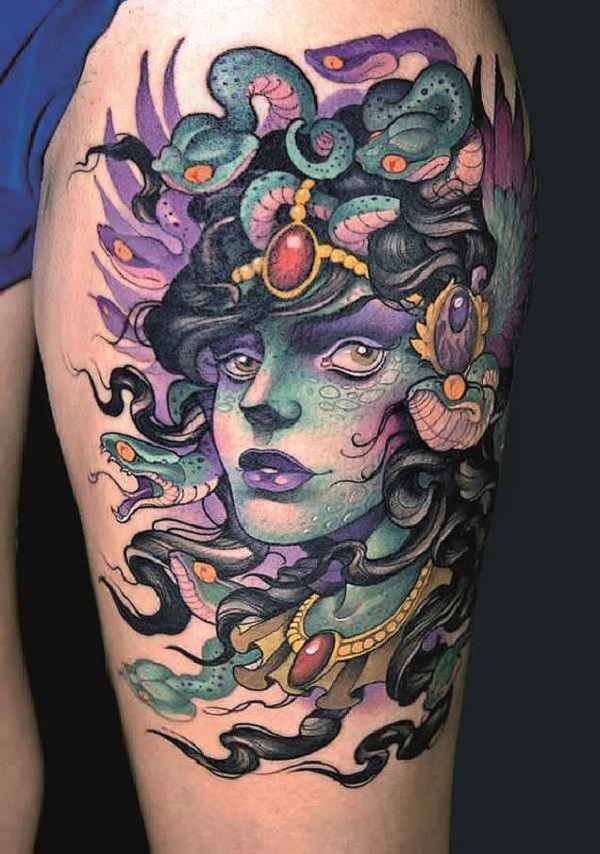 30 Medusa Tattoos That Will Give Everyone Nightmares  100 Tattoos
