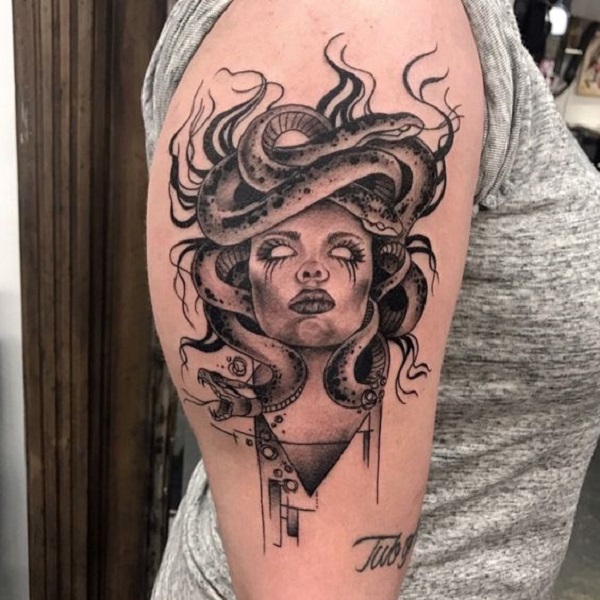 42 Fearsome and Awesome Medusa Tattoos With Meaning