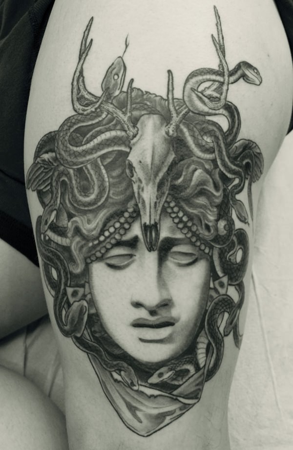 60 Diseños Medusa tatuaje