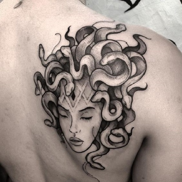 Medusa Tattoo by Tony Mancia TattooNOW