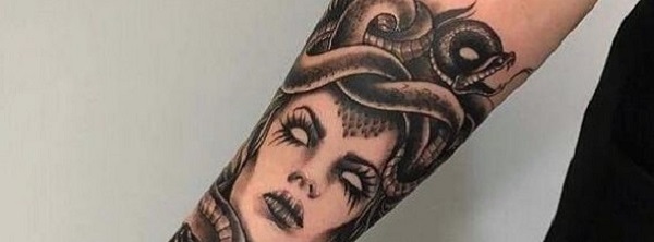 Snake Lady Tattoos From Myth to Your Skin  All Things Tattoo