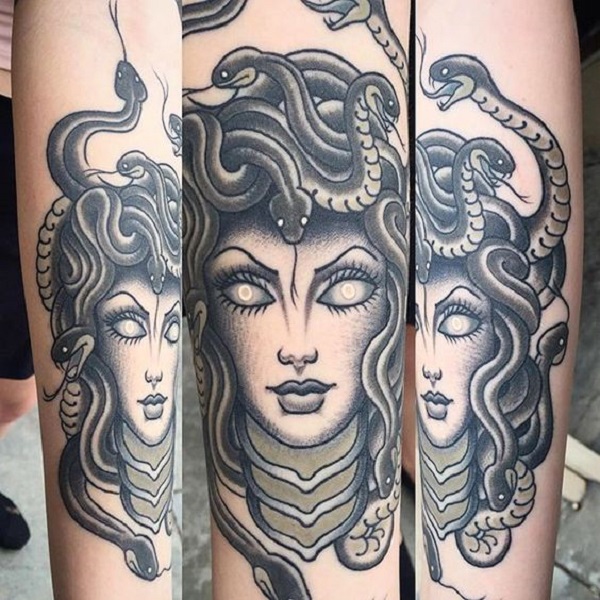  30 Medusa tattoo designs and their meanings