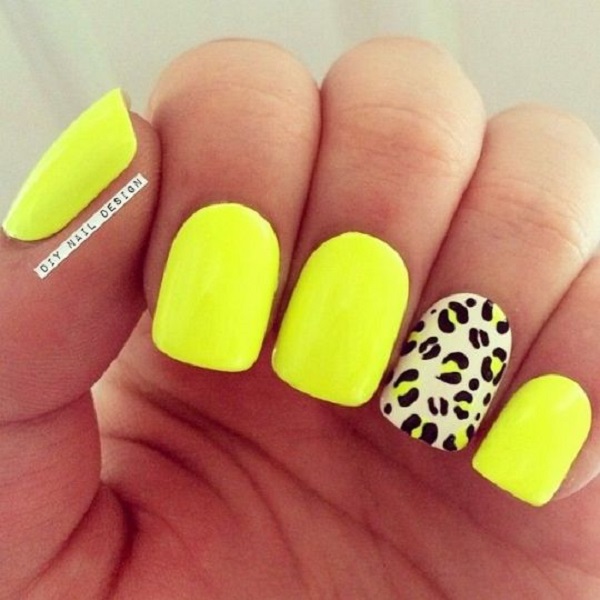 45 Yellow Nail Art Designs Nenuno Creative