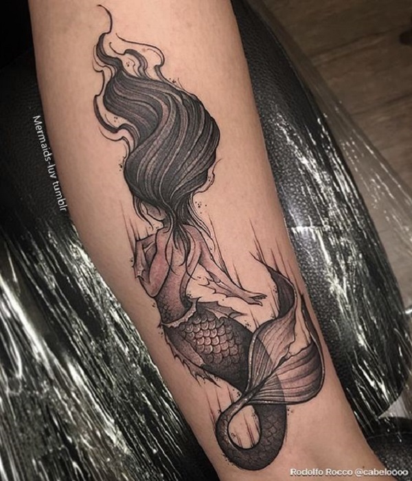 Meaning of Mermaid Tattoos  BlendUp