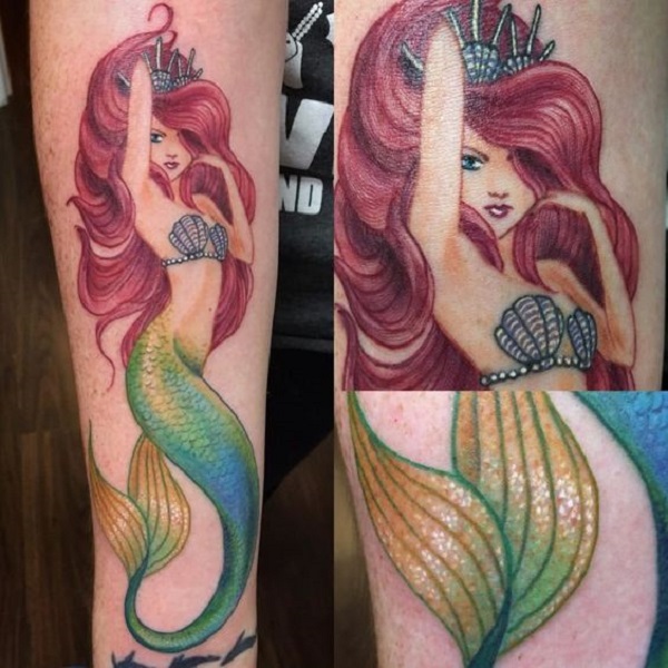 55 Beautiful Examples of Mermaid Tattoos