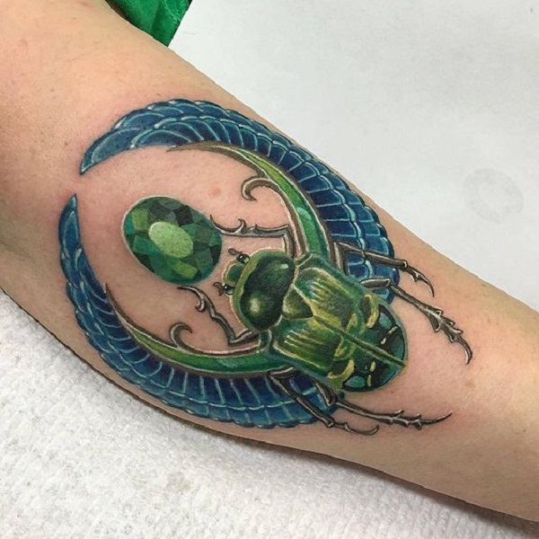 Featured image of post Beetle Tattoo Color Freakin awesome realistic beetle tattoo by alexander pashkov