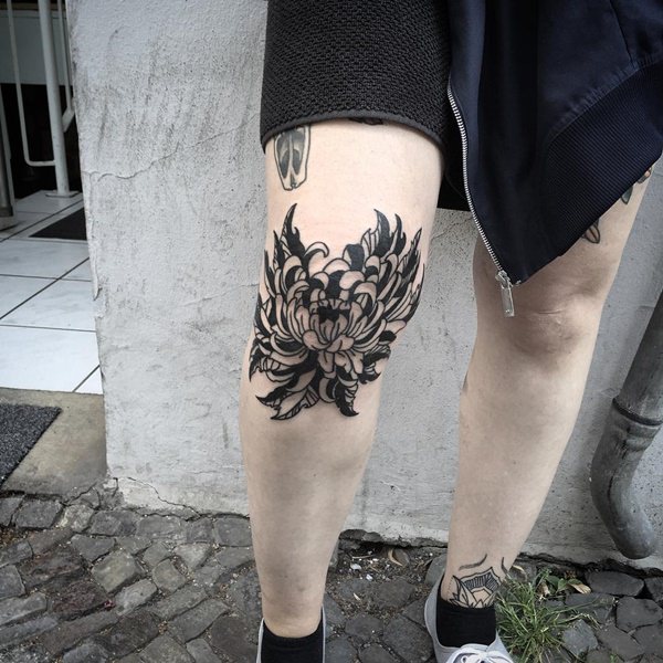 The lowdown on knee tattoos  Stories and Ink